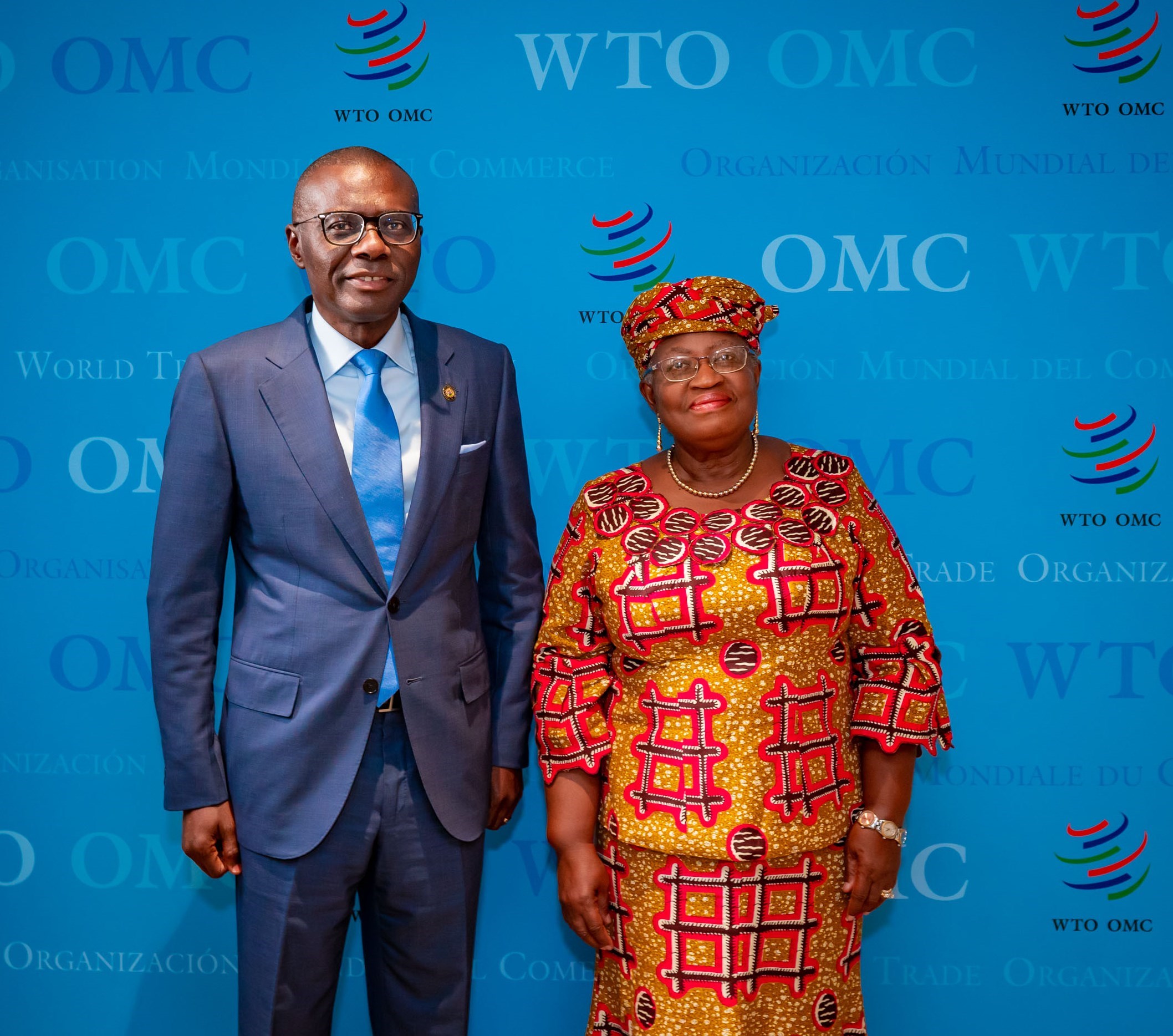 GOV. SANWO-OLU MEETS DIRECTOR-GENERAL OF WORLD TRADE ORGANIZATION (WTO), DR. NGOZI OKONJO-IWEALA